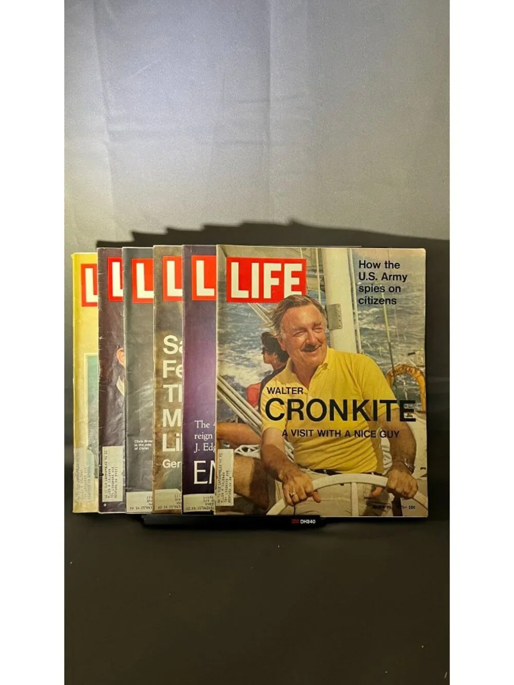 Vintage Life Magazine Lot 1971 - Covers From Cronkite To JFK